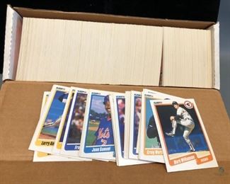 Collection of Fleer Baseball Cards
