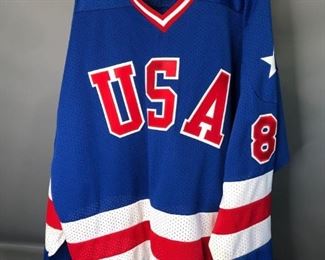 USA #80 Autographed NHL Jersey 
