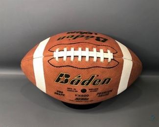 Baden Full Grain Leather Autographed Football
