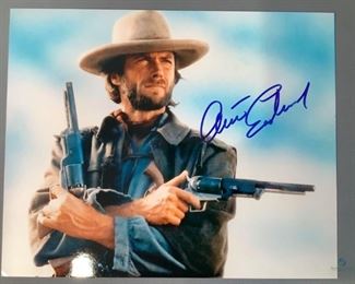 Autographed Photograph of Clint Eastwood in "The Outlaw Josey Wales"
