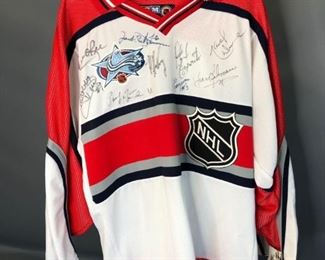 NHL Avalanche Autographed Jersey

