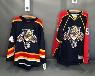 Autographed Brett McLean Florida Panthers NHL Jersey and More
