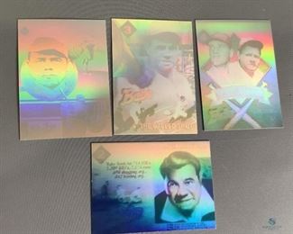 Contracts Trading Babe - Red Sox to Yankees and Babe Ruth Hologram Card Set
