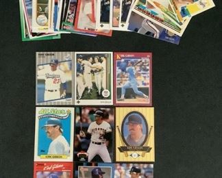 Kirk Gibson Baseball Trading Cards
