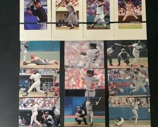 Ballstreet Collectible Over-sized Baseball Cards

