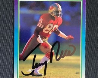 Jerry Rice 49ers Card
