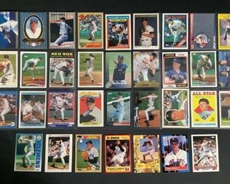 Roger Clemens Baseball Trading Cards
