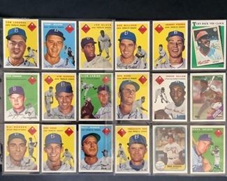 Vintage Baseball Trading Cards
