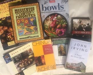 Variety of used books in good condition 