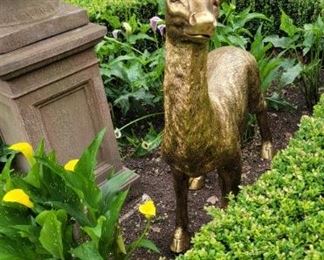 Six Gold Tones Reindeer