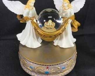 Elections Etc. O Come, All Ye Faithful Musical Snowglobe