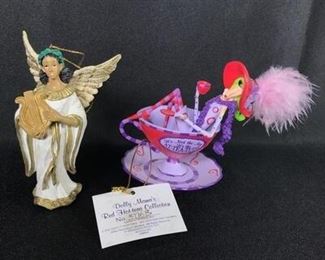 Two Holiday Ornaments