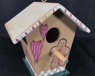 Decorative Gingerbread Man Birdhouse