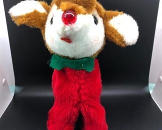 Battery Operated Light Up Rudolph the Red Nosed Reindeer