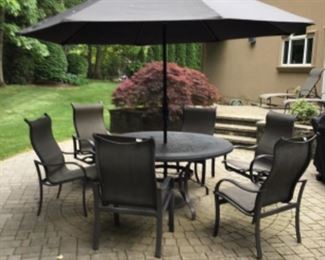 Tropitone outdoor set