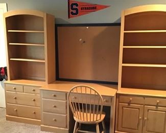 Ethan Allen maple bedroom set
