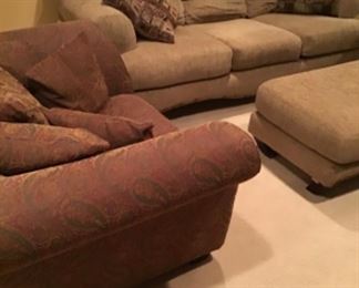 Sofa and chair