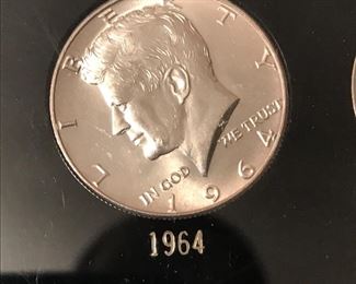 1964 Silver Kennedy half