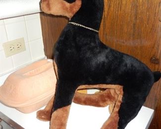 Stuffed Rottweiler
