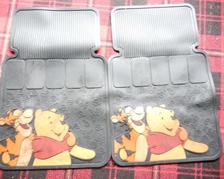 Winnie & Tigger car mats