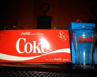 Six Pack of Coca Cola Glasses