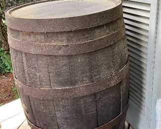 Huge Whiskey Barrel 