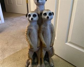 Meerkat statue