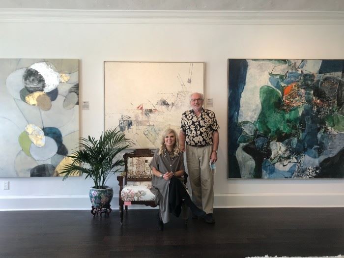 Welcome to Chicago Fine Art in Florida! Barbara & Nicholas