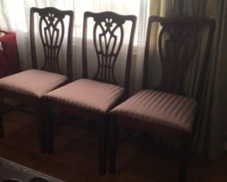 Duncan Phyfe chairs (6 available)
