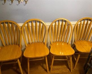 Four kitchen chairs 