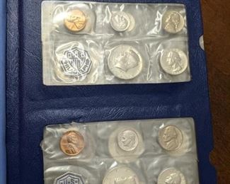 1950s and 1960s U.S. Silver Proof Sets 