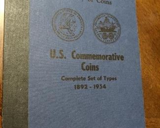 U.S. Silver Commemorative Coins Book - can be sold separately