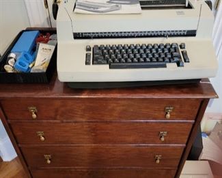Vintage type writer IBM