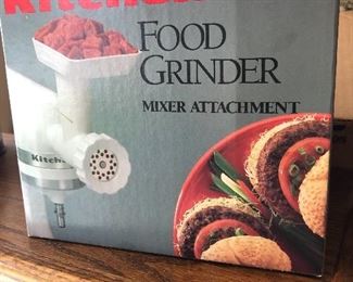 Kitchen Food Grinder attachment- sold with the mixer as a set