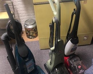 Vacuum and carpet cleaners
