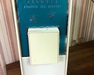 Vintage electric ice crusher