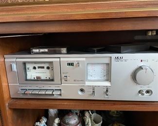 Vintage Akai CS-M3 Cassette Player.  Excellent working condition