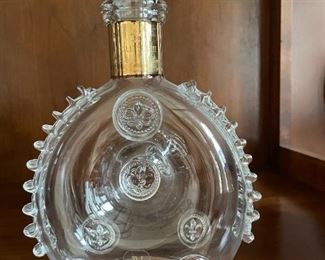 Remy Martin Louis XIII Empty Bottle BACCARAT CRYSTAL Ornament