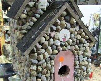 Stone Bird House