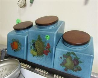 Vintage Canister Set - 