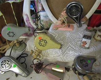 Old Old Hair Tools - Blow Dryers
