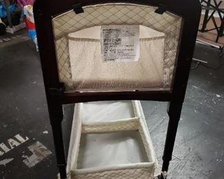 Slightly Used White/Espresso Cambria Arms Reach Co-Sleeper Bassinet Model#8303-N MFG Date Oct 2018 WAS $150 Now $115