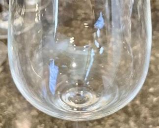Lot 8231. $45.00. 9 Lenox Signed Wine Stems. Very Nice Set!