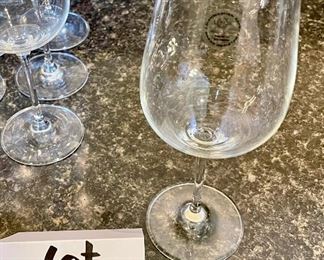 Lot 8231. $45.00. 9 Lenox Signed Wine Stems. Very Nice Set!