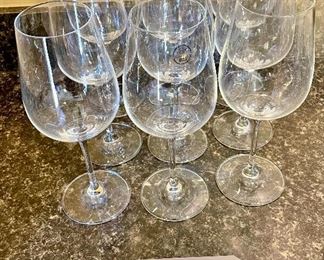 Lot 8231. $45.00. 9 Lenox Signed Wine Stems. Very Nice Set!