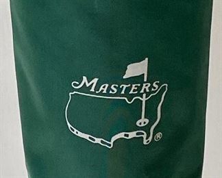 Lot 8270. $350.00. The Masters Carry Golf Bag with Stand and The Masters Umbrella, bought at the Masters Tournament in Augusta, Georgia. We couldn't find another on all of the Internet like this one.