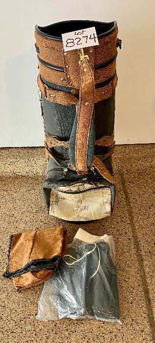 Lot 8274. $125.00 Vintage Belding Golf Bag, 1997 "OL Buddy Champion", Belding Sports Golf and Travel Bag, (America's Best) plus 3 head covers. Rodney Dangerfield of "Caddy Shack" would be jealous of this one! All hand-crafted .
