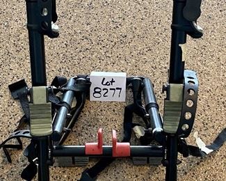 Lot 8277. $95.00. Allen Sports Model S102, 2 bike holder. 27.6 x 14.1 x 4 inches (Amazon has this model new for $199.00.)