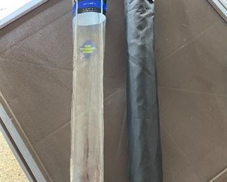 Lot 8283. $20,00 3 umbrellas. 1 golf umbrella, 1 reg, 1 compact travel. One for the car, one for the Golf Course and one for your office...