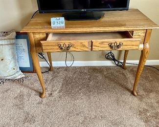 Lot 8328.$70.00 Vintage Oak Sofa Table/TV Stand (40" W x 20" D x 28.5" R) with 1 drawer